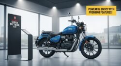 Royal Enfield Super Meteor 650cc भारत में लॉन्च – प्रीमियम फीचर्स और ₹3322 EMI ऑफर के साथ दमदार एंट्री